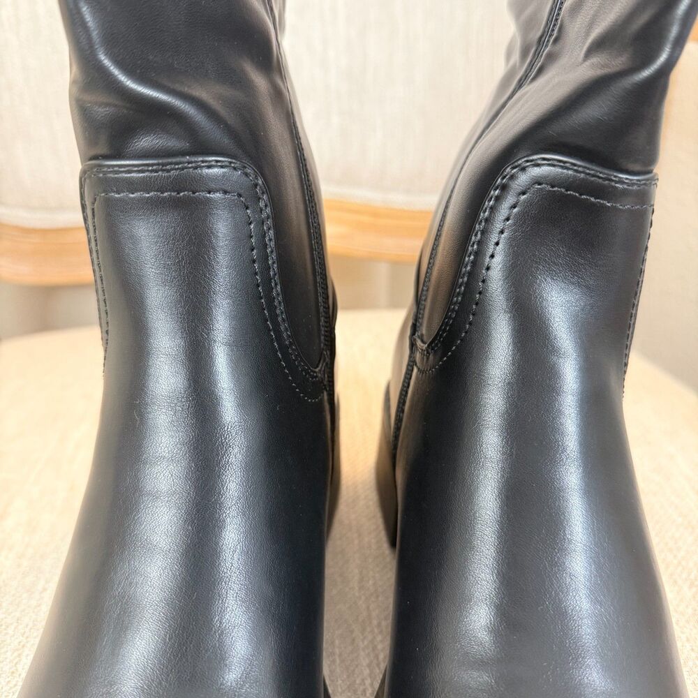 Pierre Dumas Paula knee-high round toe casual minimalist business comfort riding - Picture 6 of 8